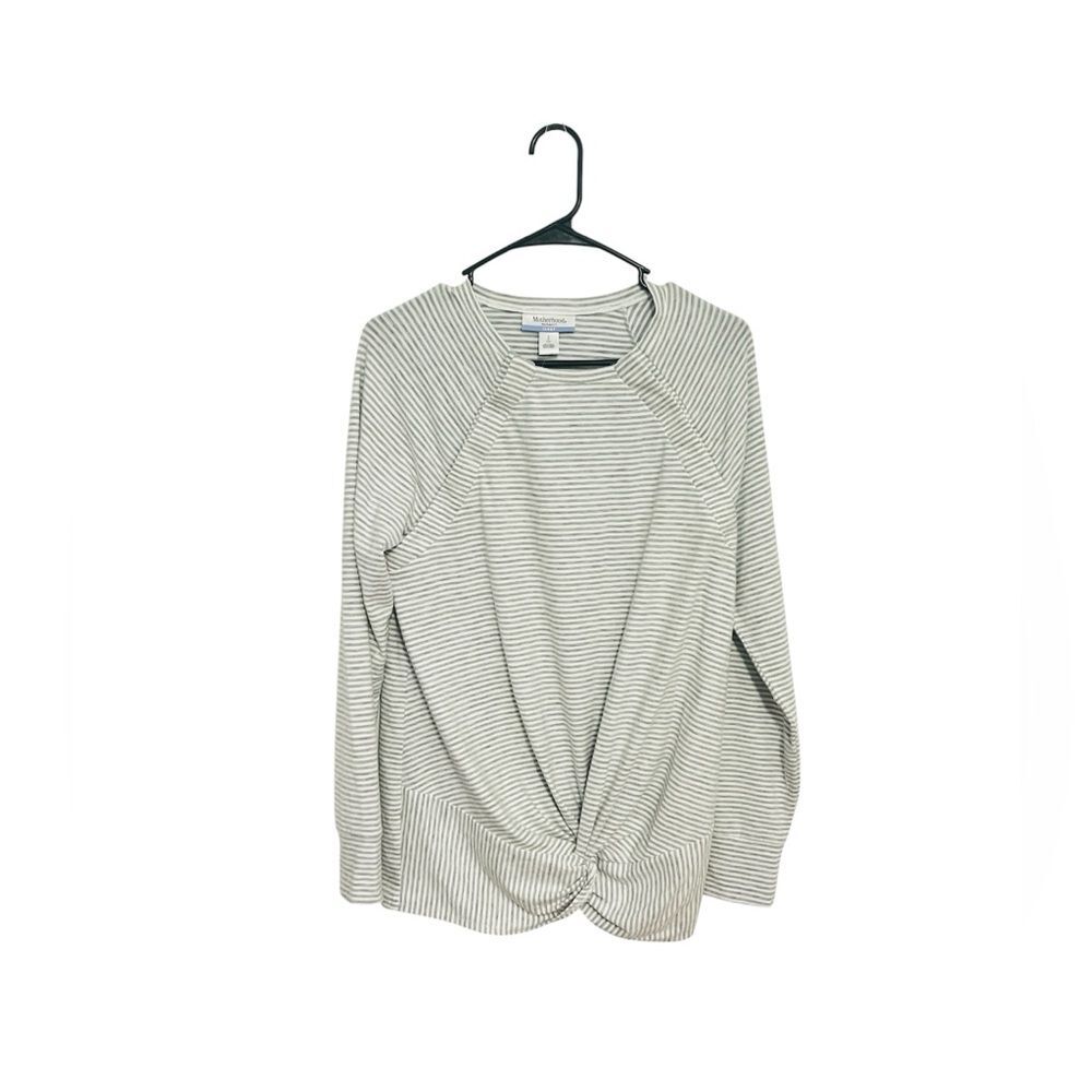 NWT Motherhood maternity sleep nursing long sleeve top Sz Small
